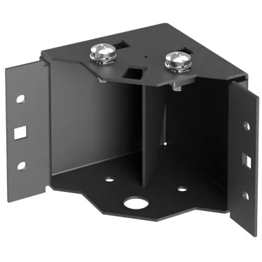 Уголок цоколя h-100мм черная by ZPAS (4шт/компл)