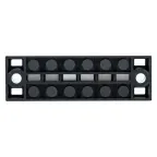 Терминал клеммный TB-4506 до 4.5мм2 45A 6 клеммных пар