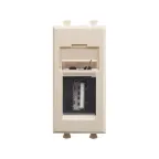 Avanti USB 2.0 розетка ''Ванильная дымка'' модульная, тип А-А, 1 модульная