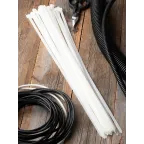 Хомут P6.6 стандартный белый 7.6x500 (100шт) FlexLock PROxima