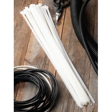 Хомут P6.6 стандартный белый 7.6x500 (100шт) FlexLock PROxima