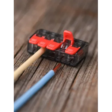 Клемма СМК 221-415 5 отверстий 0.2-4.0 мм2 (50 шт.) PROxima