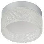 Встраиваемый светильник под лампу GX53 DK97 CH/TR хром прозрачный