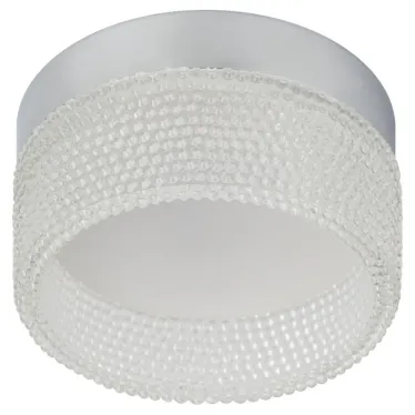 Встраиваемый светильник под лампу GX53 DK97 CH/TR хром прозрачный