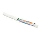 Витая пара U/UTP кат 6 4 пары AWG23 solid с разделителем IN LSZH нг(А)-HF белый 100м