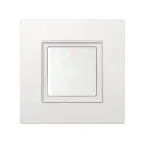 Переходник для механизмов серии 27, Scudo, белый