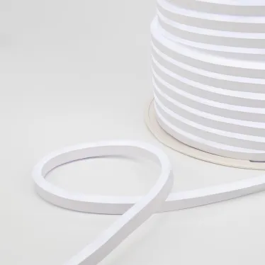 Гибкий неон LED SMD 8х16 мм, односторонний белый, 120 LED/м, 20 м