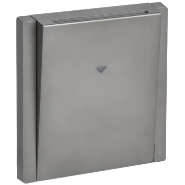 FORTE@PIANO Выключатель карточный 30А FP543 сталь IEK