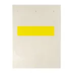 Самоламинирующаяся маркировка для кабелей и труб 8-14мм. Желтая (6 шт. на пластине, упак. по 10 листов)