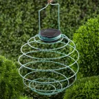 Садовый подвесной светильник Спираль на солнечной батарее, 16 см ERASF024-28