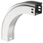 Поворот плавн. 90град тип В20 ESCA 50х50мм