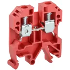 Клемма винтовая КВИ-6мм2 красная