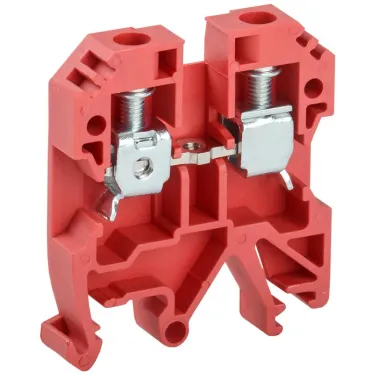 Клемма винтовая КВИ-6мм2 красная