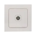 Стокгольм Механизм Розетки TV 1-местной 75Ом 5-862МГц белый