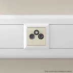 Avanti TV-FM-SAT ''Ванильная дымка'', 16A, 2 модульный