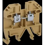 Клемма винтовая КВИ-4мм2 желтая