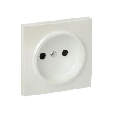 Валенсия лицевая панель розетки 1-местной б/з 10 А жемчуг с защ. штор.