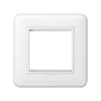 Рамка на 1 пост и суппорт для монтажа механизмов K45 белого цвета K45