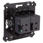 Avanti USB зарядное устройство в стену, ''Черный квадрат''