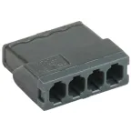 Клемма СМК 772-244 строительно-монтажная с пастой (4шт/упак)