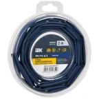 Трубка термоусадочная ТТУ нг-LS 6/3 синяя (2м/упак) IEK