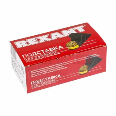 Подставка под паяльник + стружка для очистки жала