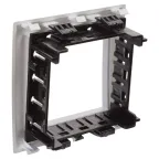 Avanti Рамка-суппорт для In-liner Front серебристый металлик 2модуля