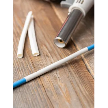 Трубка термоусаживаемая ТУТ нг 6/3 белая рулон PROxima