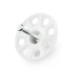 Тарельчатый дюбель гриб с гвоздем для ПМ IN20 белый (100 шт/уп)