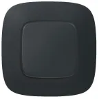 Valena ALLURE Рамка 1 пост матовый черный универсальная