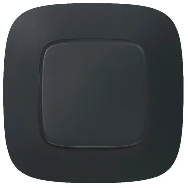 Valena ALLURE Рамка 1 пост матовый черный универсальная