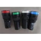 Лампа AD16DS(LED)матрица d16мм белый 12В AC/DC