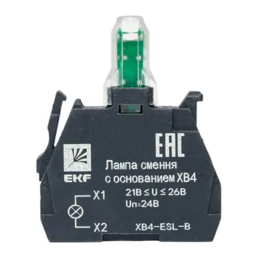 Лампа сменная c основанием XB4 синяя 24В PROxima