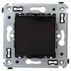 Avanti Выключатель одноклавишный, в стену, Черный квадрат