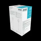 Светильник садово-парковый столб НТУ 1хE27 AC 220В Черный IP54 200х200х1000мм Алюминий max 60Вт ландшафтный Aura Gauss