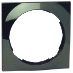 Рамка 2 поста, квадрат, S88, воронёная сталь