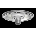 Светильник садово-парковый ДТУ-60Вт 3000К 6000Лм серый IP65 (2г.гар) Jazzway