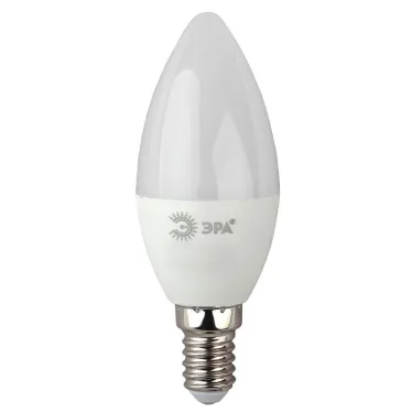 Лампа светодиодная LED B35-7W-827-E14 (диод, свеча, 7Вт, тепл, E14)
