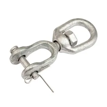 Вертлюг петля-вилка D8