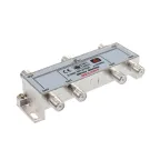 Делитель ТВ краб x 6 + 7шт. F BOX 5-1000 МГц Silver,