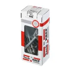 Дюбель-гвоздь 6х80 грибовидный бортик, полипропилен (30шт)