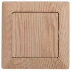 Выключатель, 10А-250В, СУ, Solo, сосна,4-101-11