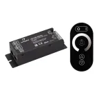 Диммер ARL-3022-OVAL-DIM Black (12-24V, 1x25A, ПДУ, RF) (ARL, IP20 Металл, 2 года)