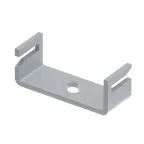 Держатель-скоба для плоского проводника до 40 мм. Материал - горячеоцинкованная сталь.