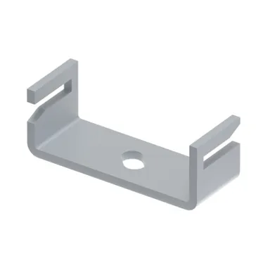 Держатель-скоба для плоского проводника до 40 мм. Материал - горячеоцинкованная сталь.