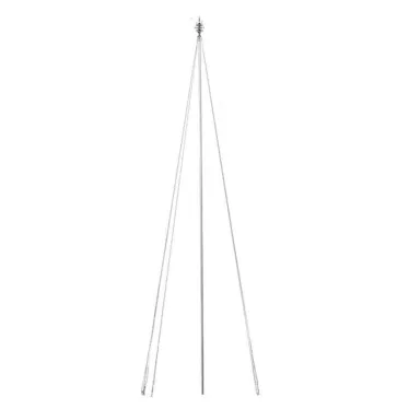 Мачта молниеприемная L-5м, D-40мм с оттяжками St PROxima