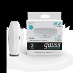 Лампа светодиодная LED 15 Вт 1080 лм 4100К таблетка нейтральный GX53 AC 220В Elementary Gauss