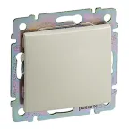 VALENA Выключатель 10А 250В IP44 слоновая кость