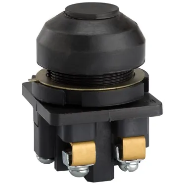 Кнопка КЕ-081 исп3 (2р) черная IP54