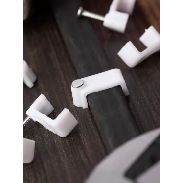 Скоба 12мм плоская (50шт)